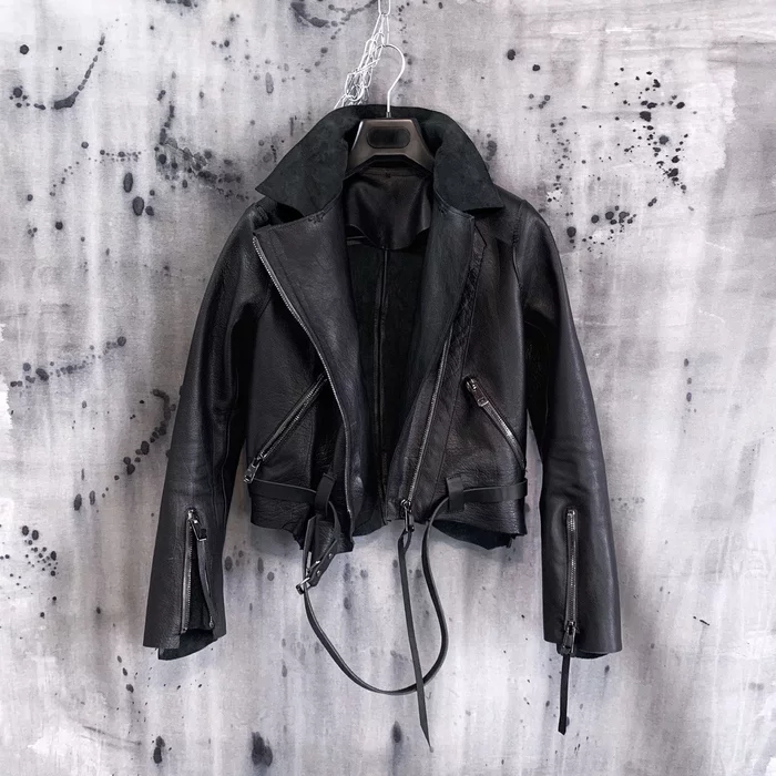 Biker jacket and buffalo leather - My, Kopitsyn leather, Kosukha, Jacket, Leather products, Design, Vanguard, Longpost