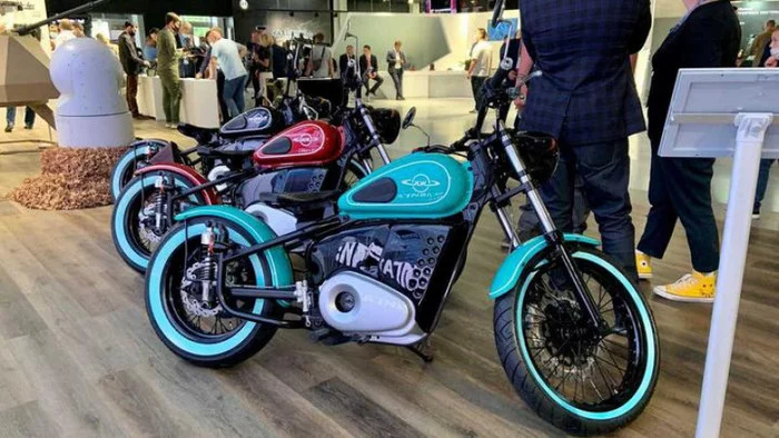 The Kalashnikov Concern has converted the classic IZH-49 motorcycle to electric power. - Electric bikes, Moto, Auto, Kalashnikov, New items, Video, Longpost