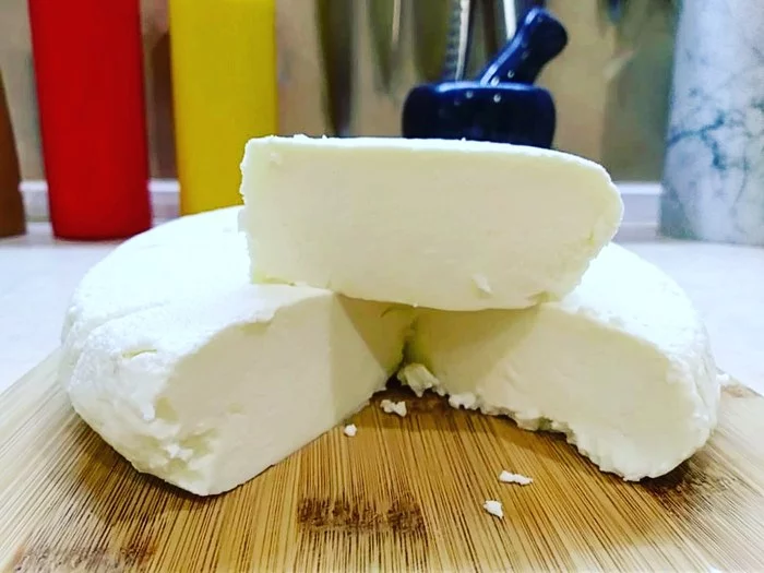 Adyghe cheese) from store-bought milk - Cheese, Adyghe cheese, Handmade