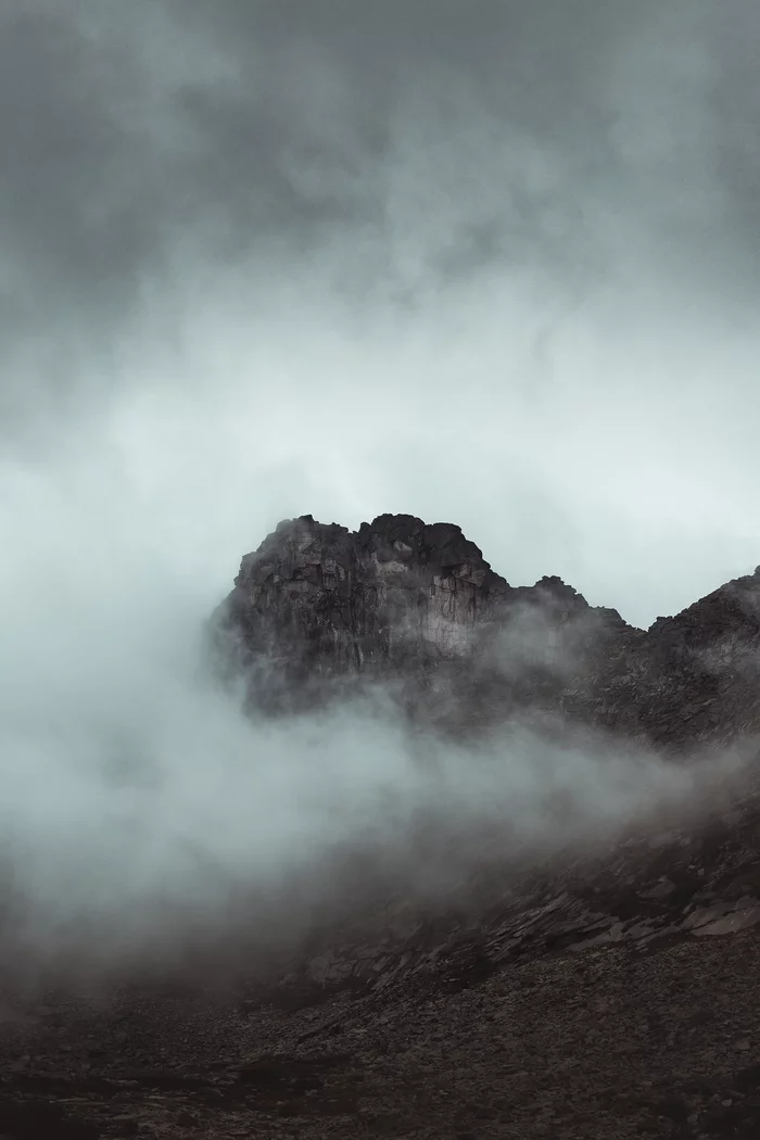 Fog in Ergaki - My, The mountains, Fog, Ergaki, Krasnoyarsk region