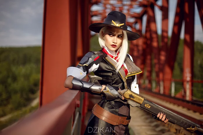 Overwatch - Ashe by Dzikan - NSFW, Косплей, Overwatch, Ashe, Эротика, Девушки, Компьютерные игры, Dzikan, Длиннопост, Сиськи