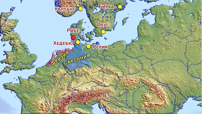 Средневековый торговый центр эпохи викингов – Рибе - Моё, История, Длиннопост, Викинги, Наука, Видео, Ютландия, Дания, Средневековье