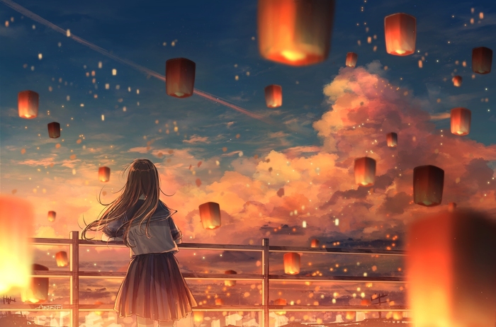 Sky lanterns , , ,  