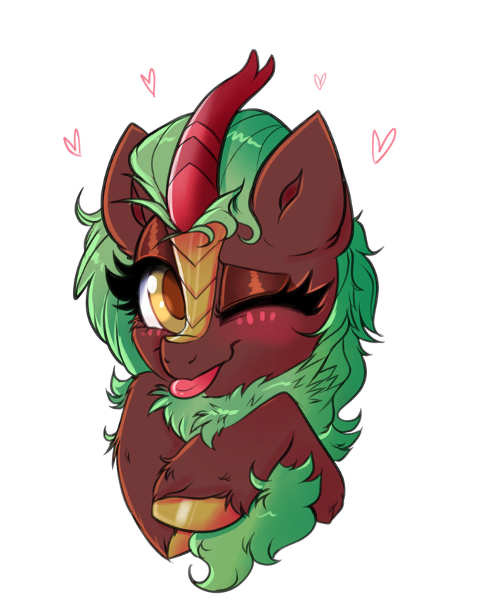 Cinder Blep My Little Pony, MLP Kirin, Cinder Glow, Ravensunart
