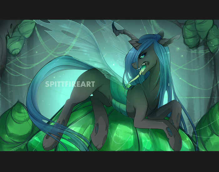  My Little Pony, Queen Chrysalis, Spittfireart