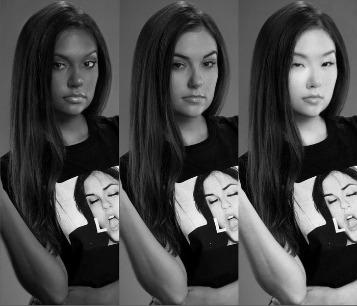 Sasha Black \ Grey \ White