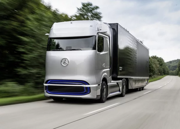 Mercedes-Benz presented a prototype of a hydrogen truck - Daimler, Mercedes, Hydrogen Fuel Cells, Prototype, Trial, Auto, Technics, Technologies, Video, Longpost