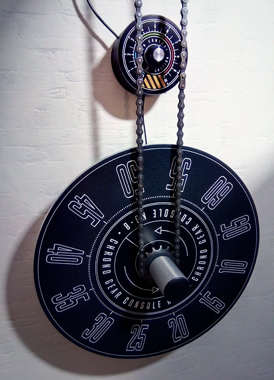 Interior chronomechanics / Clock on the wall - My, Clock, Interior Design, Loft, Longpost, Needlework without process