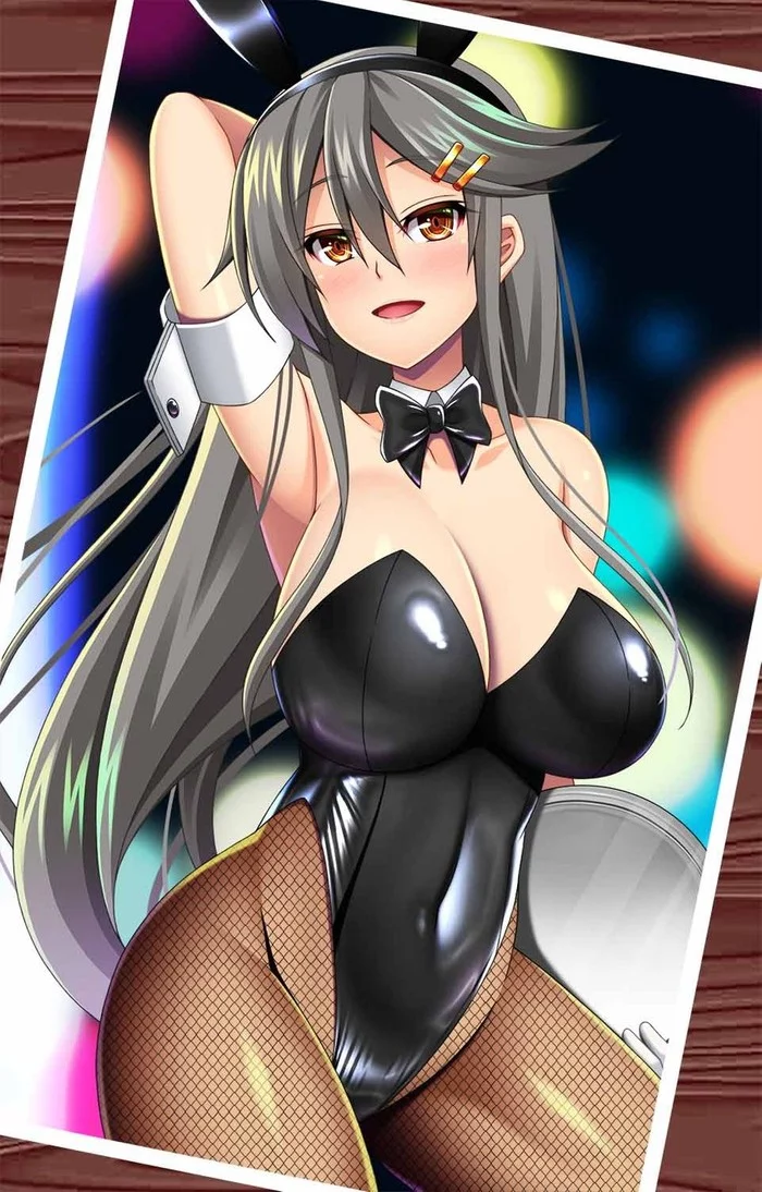 Anime Art - NSFW, Anime, Anime art, Kantai collection, Haruna