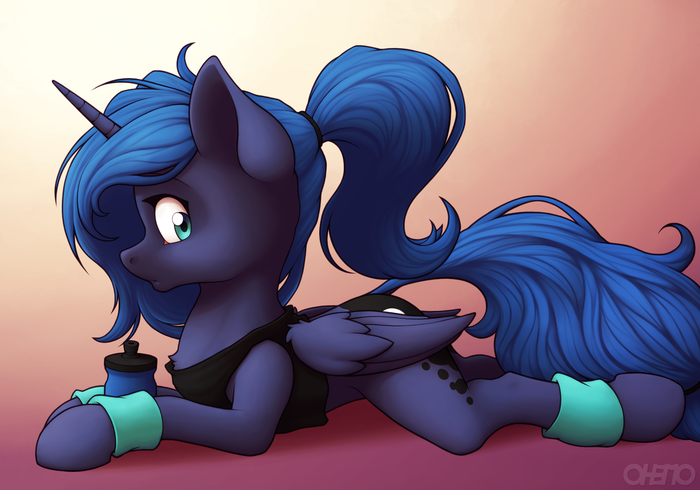  My Little Pony, Ponyart, Princess Luna, Ohemo