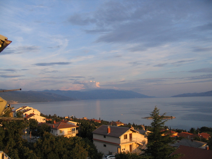 Закат в Хорватии