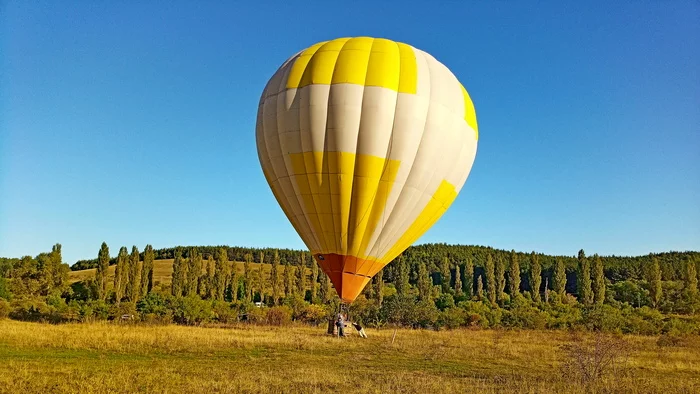 How do balloons land? - My, Balloon, Extreme, Aeronautics, Kislovodsk, Sky, Pilot, Everest, Video