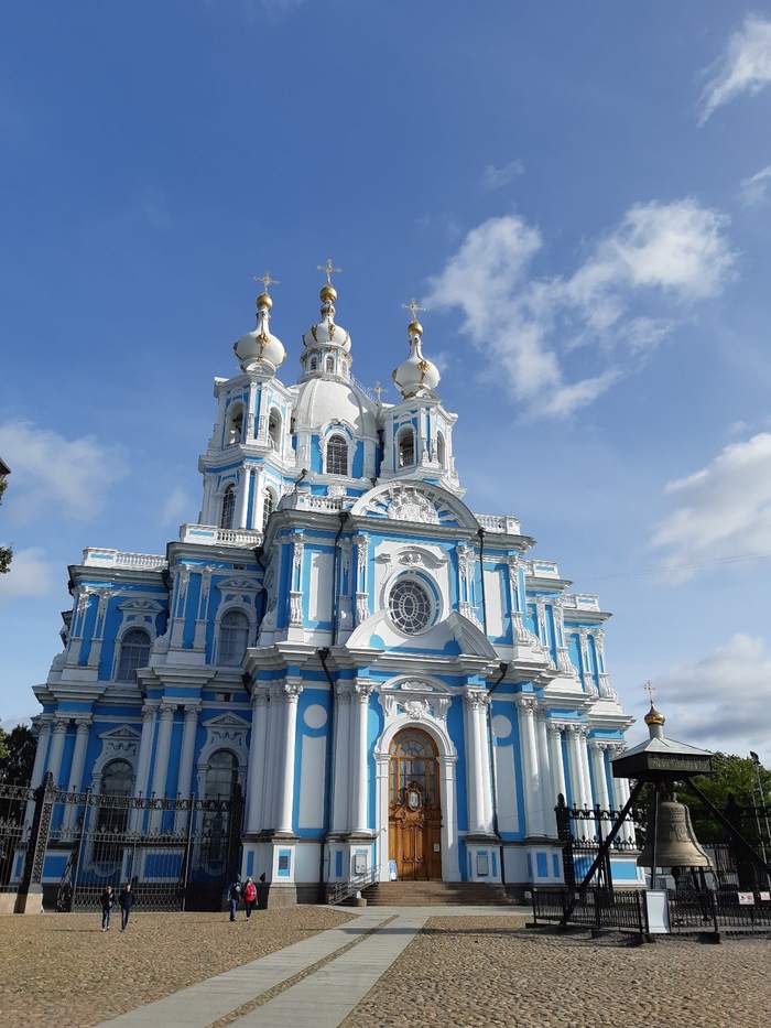 Walk around the Resurrection Smolny Cathedral - My, Smolny Cathedral, Saint Petersburg, The cathedral, Church, The photo, Longpost