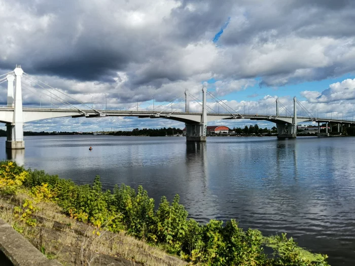 Volga river - My, Kimry, The photo, Bridge, River, Volga river