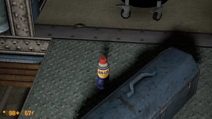 I decided to replay Black Mesa... - My, Black mesa, Anus, Wd-40, lubrication