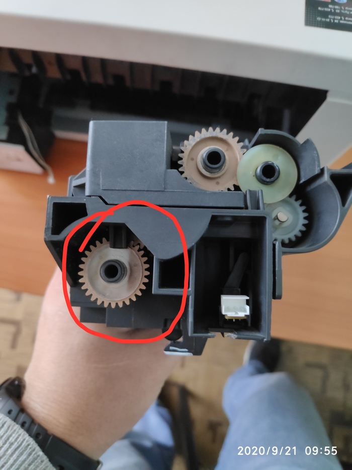 Ремонт принтера kyocera p2135dn | Пикабу