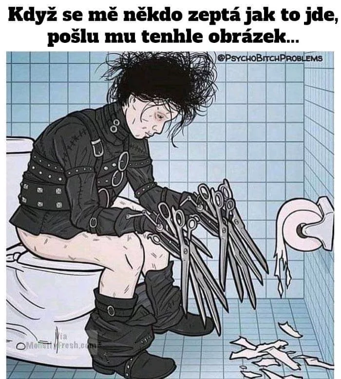 How are you? - Edward Scissorhands, Hopelessness