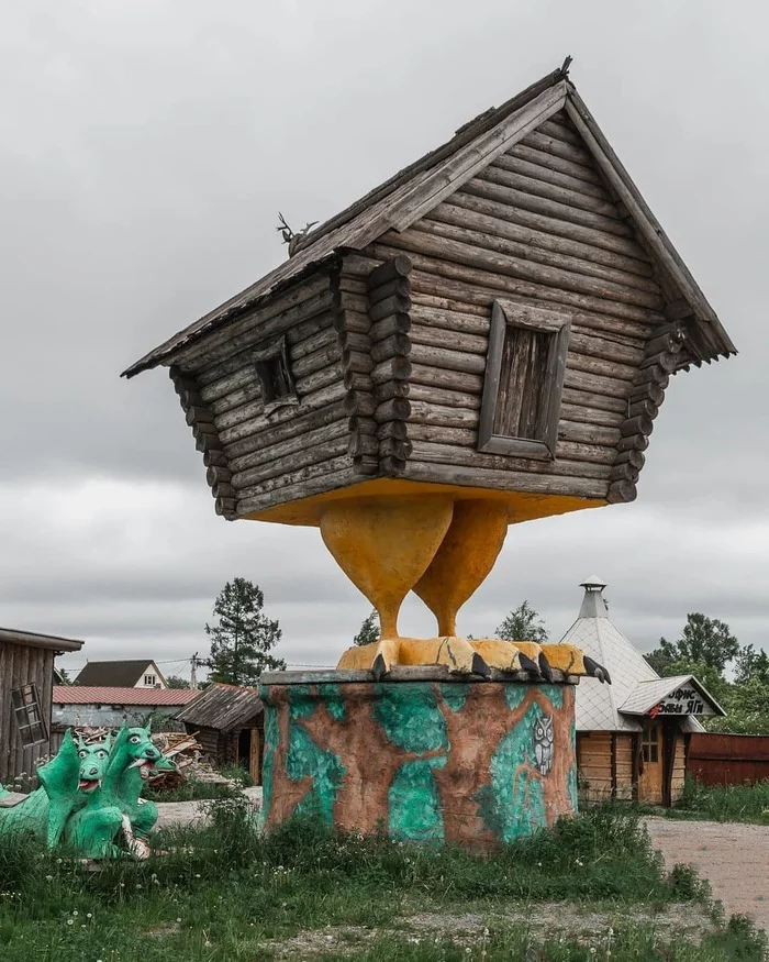 Baba Yaga's office - Baba Yaga, Office, The photo, Unusual, Interesting, Longpost