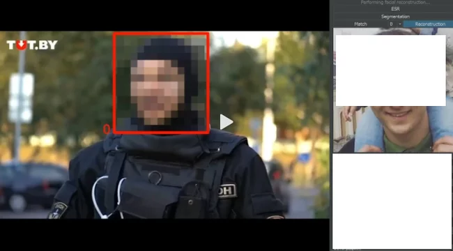 Can AI really rip off the masks of riot police? - My, Protests in Belarus, Face recognition, Нейронные сети, Riot police, Friday tag is mine, Video, Politics