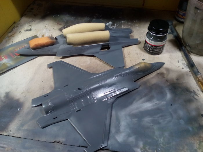 Lockheed-Martin F-35A Lightning II, Italeri, 1/72. Çàìåòêè ïî ñáîðêå Ñòåíäîâûé ìîäåëèçì, Ñáîðíàÿ ìîäåëü, Ñáîðêà, Àýðîãðàôèÿ, Õîááè, Ðóêîäåëèå ñ ïðîöåññîì, Àâèàöèÿ, Ñâîèìè ðóêàìè, Äëèííîïîñò