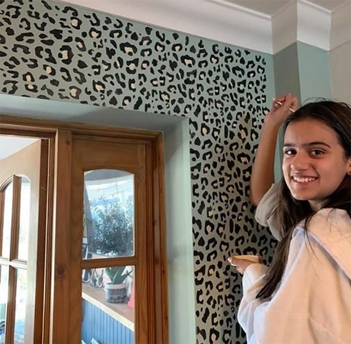 A 12-year-old girl renovated her house in a week, spending only $125: - Apartment, Repair, Longpost