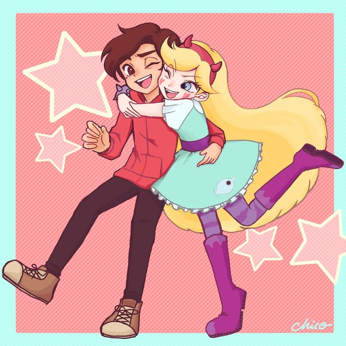 . Star vs Forces of Evil, , , Star Butterfly, Marco Diaz