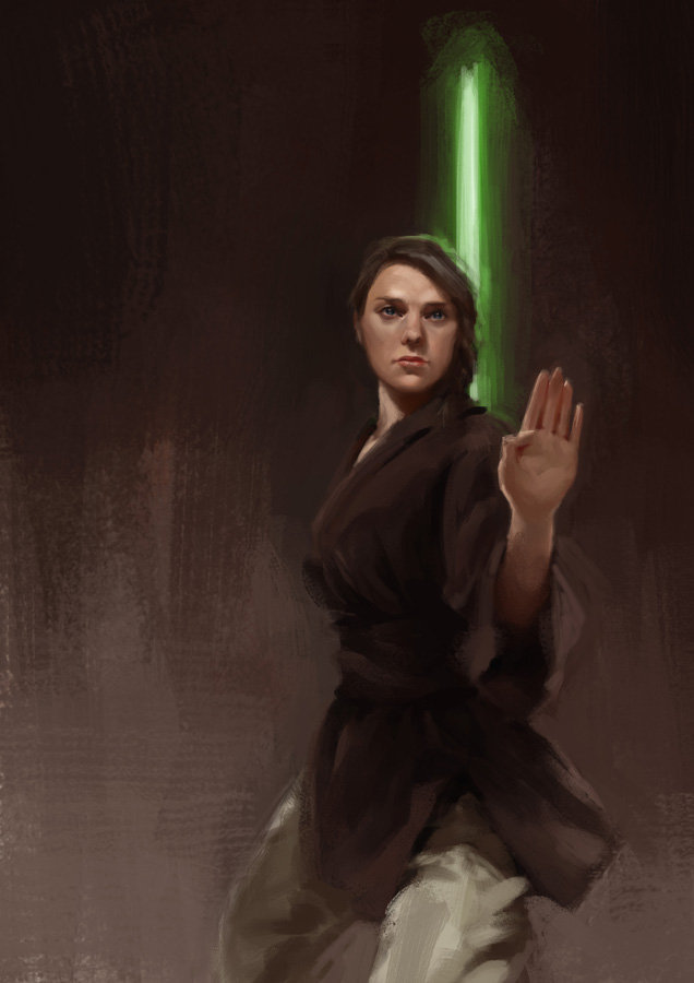 Jedi - Art, Fan art, Jedi, Star Wars