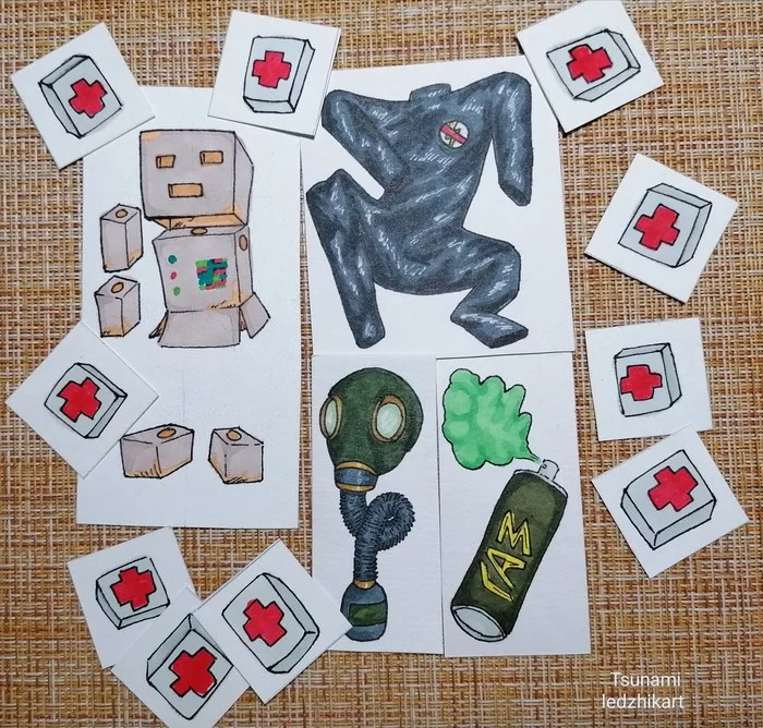 Game recovery - My, Illustrations, Board games, Art, Drawing, Traditional art