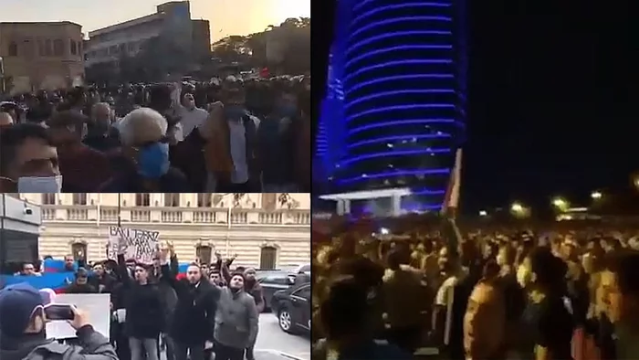 At rallies in Azerbaijan they chant about enemies: “Russians, Persians and Armenians” - Azerbaijan, Rally, Protest, Politics, Video, Nagorno-Karabakh