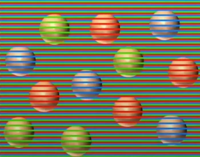 All balls are the same color - 9GAG, Optical illusions