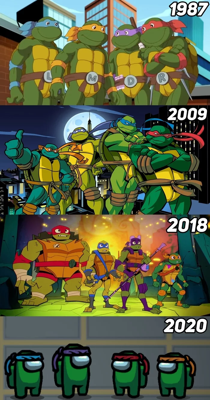 Meme - Humor, Memes, Teenage Mutant Ninja Turtles, Among Us