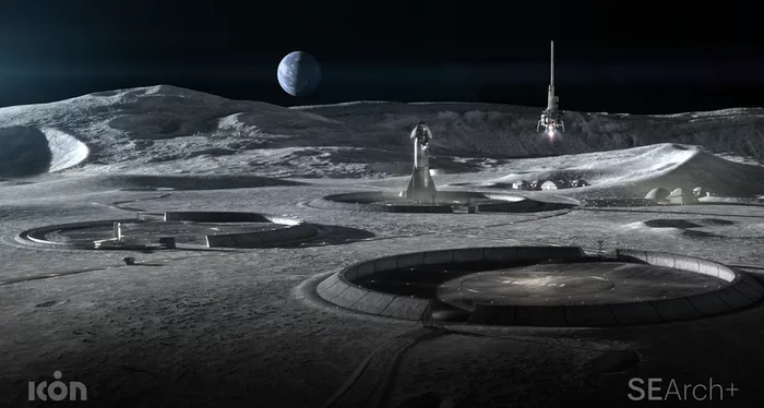 NASA has signed a contract with ICON to develop and produce technologies for 3D printing housing on the surface of the Moon - NASA, Icon, 3D печать, moon, Cosmonautics, Space, Spacex, Starship, Technologies, USA, Building, Longpost