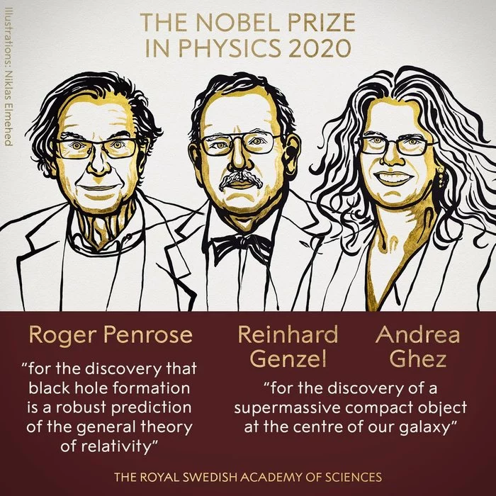 Нобелевскую премию по физике вручили за исследование чёрных дыр Общество, Нобелевская премия, Космос, Наука, Черная дыра, Tjournal
