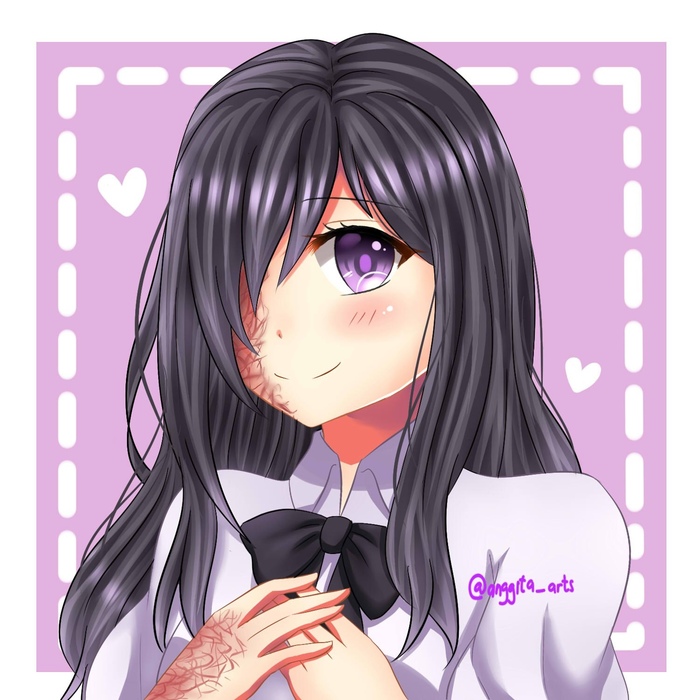 HanakoIkezawa byAnggita-Putri Hanako ikezawa, Katawa Shoujo, , ,  