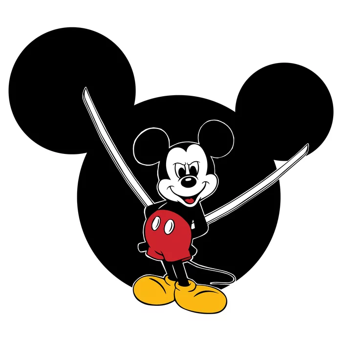 Mickey Mouse - My, Mickey Mouse, Walt disney company, Art, Fan art