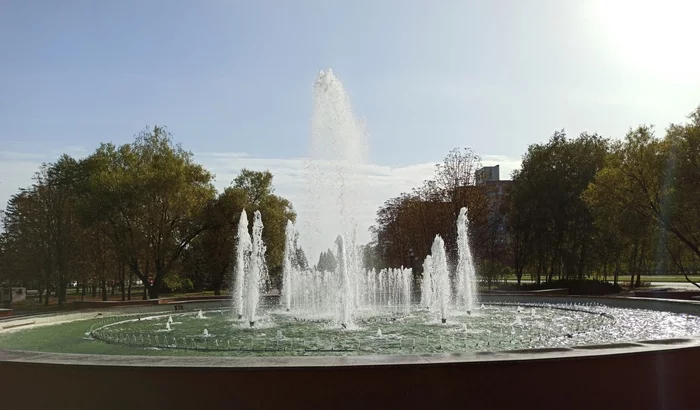 Fountain, city of Krivoy Rog - Fountain, Water, Longpost, Krivoy Rog