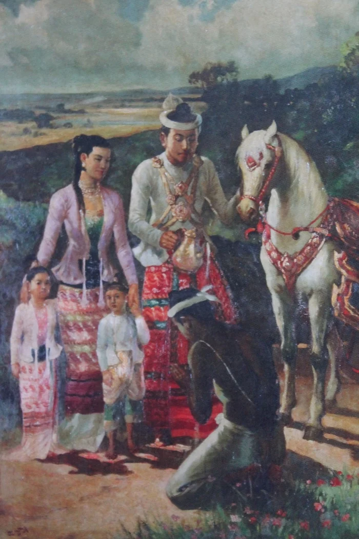 Burmese painting of the Rangoon school: the reality of legends and the legendary nature of reality - My, Asia, Story, Myanmar, Painting, Longpost