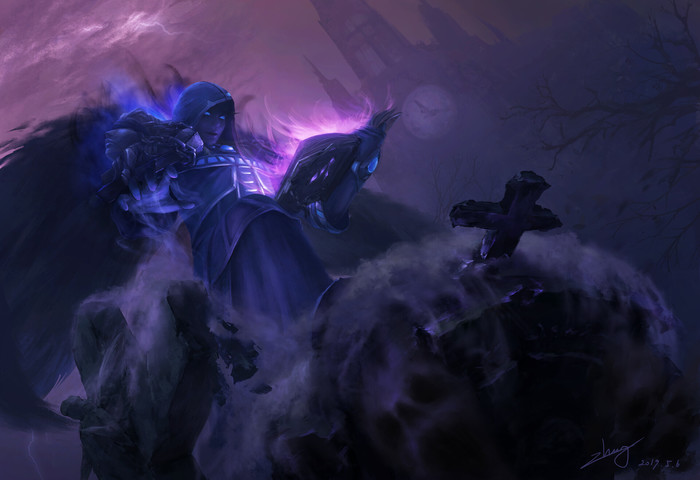 Shadow Priest by Z Smith World of Warcraft, Warcraft, Blizzard, Game Art, , , 