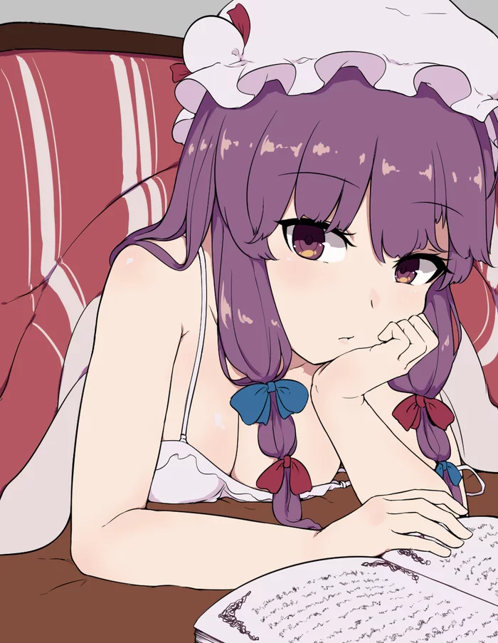 Patchouli - Anime, Anime art, Touhou, Patchouli Knowledge, Marsen