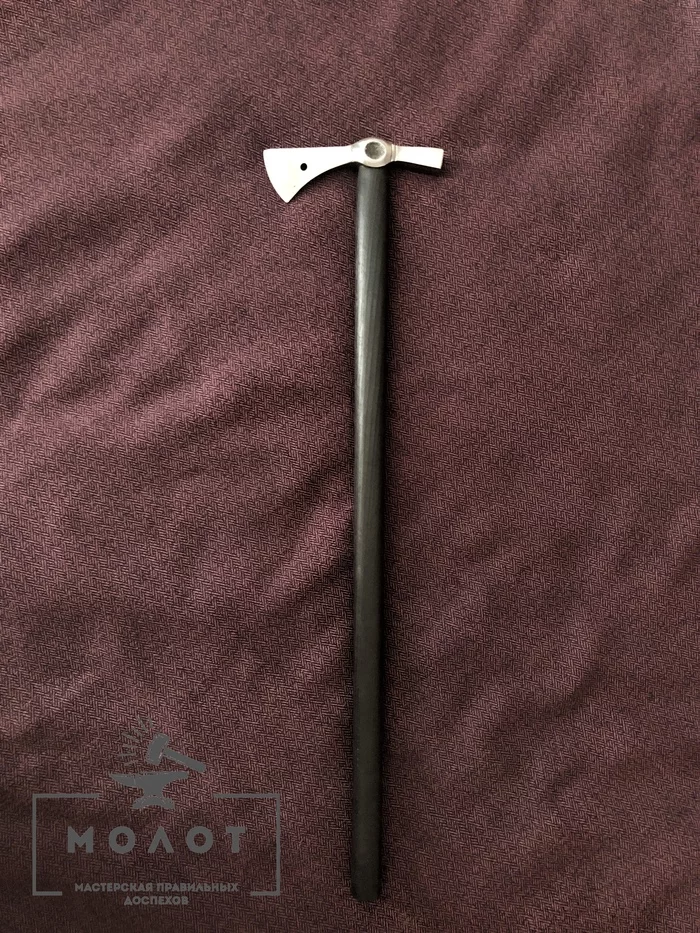 Version of Coin from the Gulbishche mound - My, Chisel, Axe, Hammer, Weapon, Version, Reconstruction, Longpost