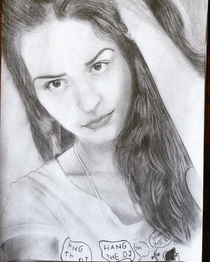 Рисовал в армии