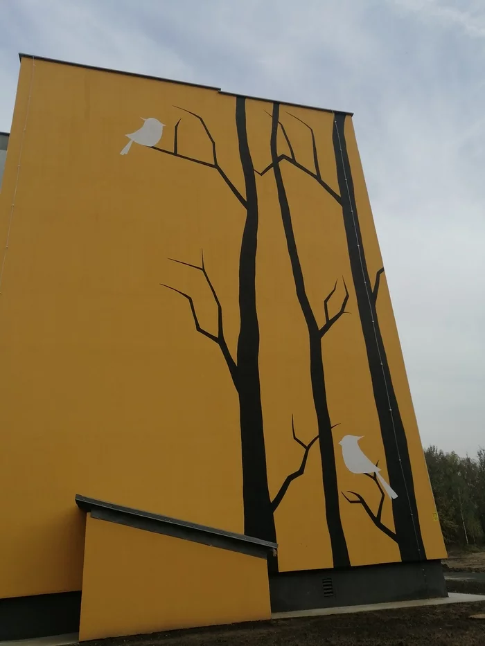 Something like this... - My, Facade, First time, Mural, Graffiti