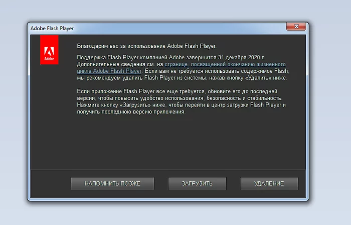 Нет, они определённо что-то знают - Adobe Flash Player, 2020, 2021, Конец света, Заговор