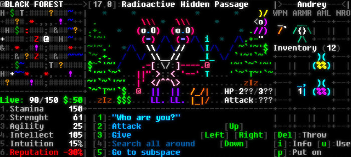  ASCII RPG   , RPG, Gamedev, ASCII