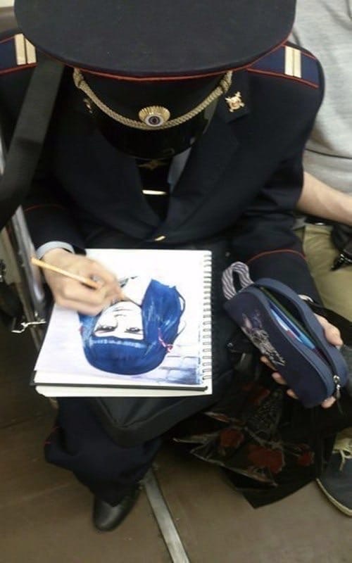 С таким фотороботом точно не уйдёт!