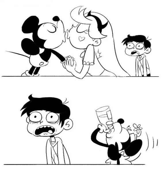 SPSZ.Comic (Revenge) - Star vs Forces of Evil, Cartoons, Comics, Star butterfly, Marco diaz, Mickey Mouse, Minnie mouse