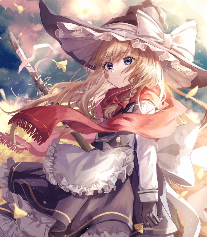 Kirisame Marisa Touhou, Anime Art, , Kirisame Marisa, Mozuno