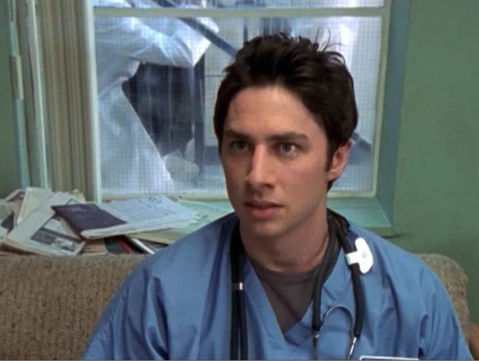 Crash - My, Clinic, Zach Braff, Serials, Movies, Actors and actresses, Similarity