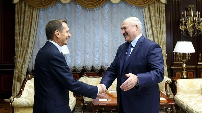 Lukashenka - Naryshkin, Alexander Lukashenko, Republic of Belarus, Humor, Fake, Politics, Poland