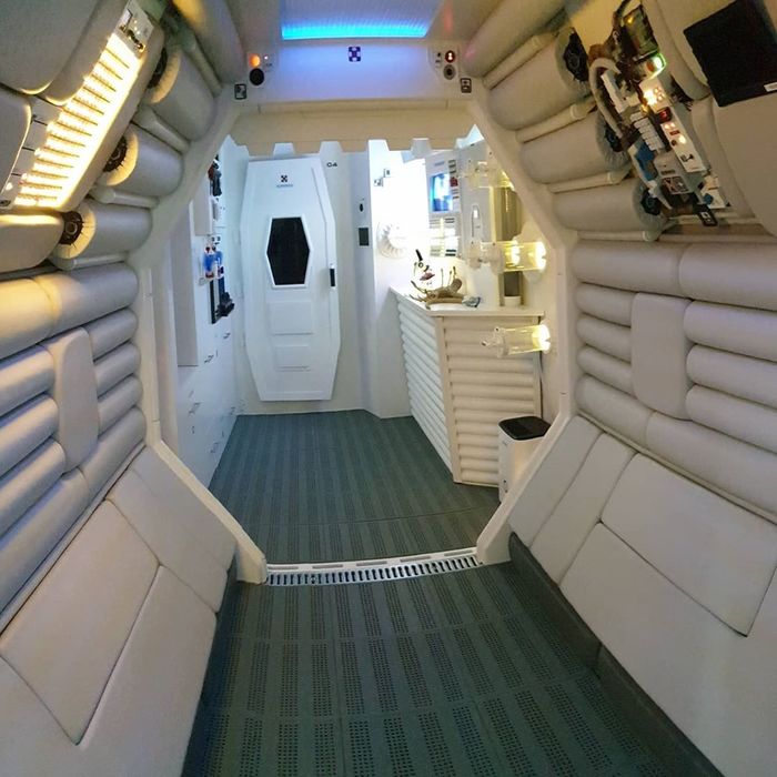 Дизайн комнаты в корабле